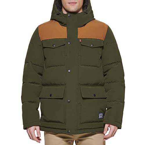 Levi's Men's Arctic Cloth Quilted Lined Performance Parka3