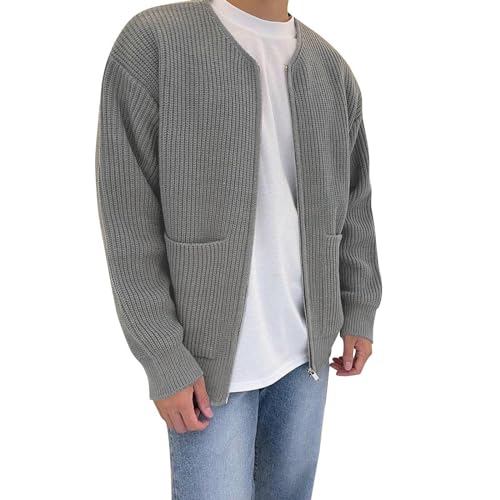 Cárdigan fino de hombre ideal para looks de entretiempo urbanos