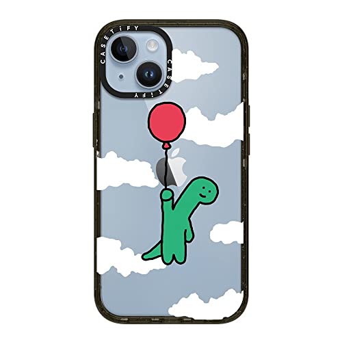 Casetify Impact Iphone 14 Case [4X Military Grade Drop Tested / 8.2Ft Drop Protection] - I'm Leaving This Planet - Glossy Black #TOP3