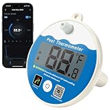 Bluetooth Pool Thermometer, Floating Easy-Read Water Temperature Sensor