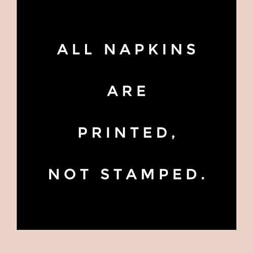 Miniatura 2 de Juego de 25 servilletas de cóctel con diseño de calabaza pequeña y dorada, diseño de calabaza