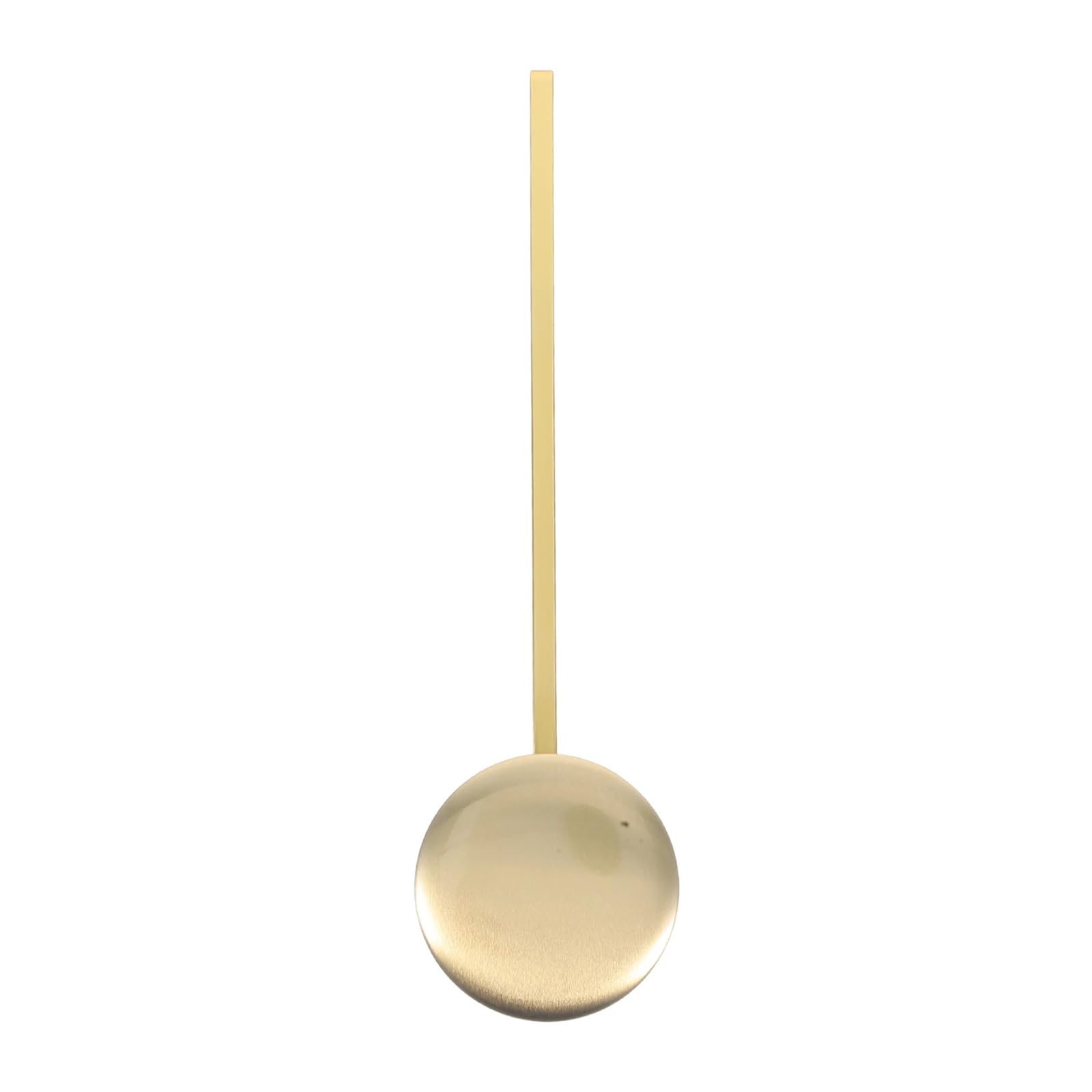 Yeobezn clock pendulum replacement 5Pcs 22Cm Gold Plated Aluminum Clock Pendulum Replacement Metal Wall Clock Accessories Diy Clock Movement Part Wall Clock Parts