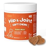 KELPFU Advanced Hip & Joint Supplement for Dogs –120 Chews Glucosamine, Chondroitin, Soft Chews, Natural Joint Support for Small & Medium Breeds