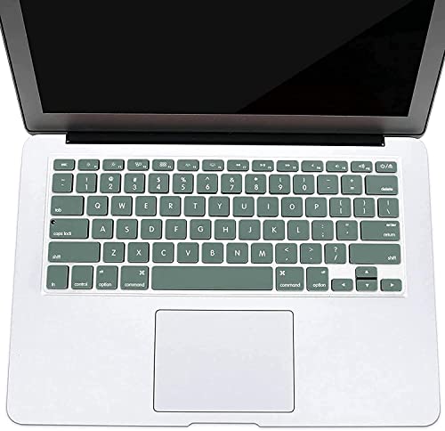 Image of Midkart Matte Hard Shell Plastic Case Cover Compatible with MacBook Pro 15 Inch with Retina Display (Model A1398, Old Version, Release 2015-2012) with Silicon Key Guard & Dust Plugs, Midnight Green