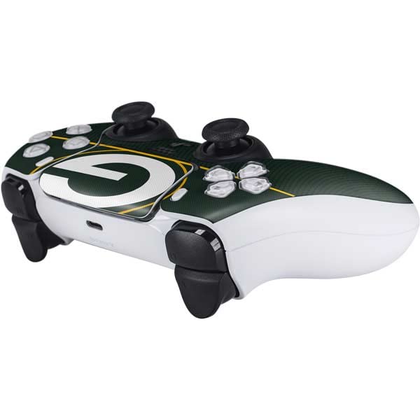 Skinit Decal Gaming Skin Compatible with PS5 Controller - Officially Licensed NFL Green Bay Packers Zone Block Design