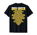 Vaterunser Gebet in der Bierbel-Version und im Bier Look ideal für Bier-Liebhaber. Witzig für Damen und Herren mit Humor, die am liebsten Bier trinken, Party feiern, am Sonntag in die Kirche gehen und die Bibel kennen.