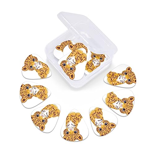 Baby Jaguar Lot de 12 médiators tendance et durables dans une boîte pour ukulélé guitare électrique basse - Les Beatles, Paul McCartney, John Lennon, RIngo Starr, George Harrison Baby Jaguar Lot de 12 médiators tendance et durables dans une boîte pour ukulélé guitare électrique basse – Image 7