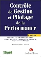 Contrôle de Gestion et Pilotage de la Performance 2842007360 Book Cover