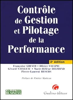 Paperback Contrôle de Gestion et Pilotage de la Performance [French] Book