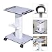 Beauty Cart - Salon Rolling Trolley Cart with Wheels, 3 Tier Mobile Spa Lab Service Esthetician Beauty Trolley,Max Load 110 lbs