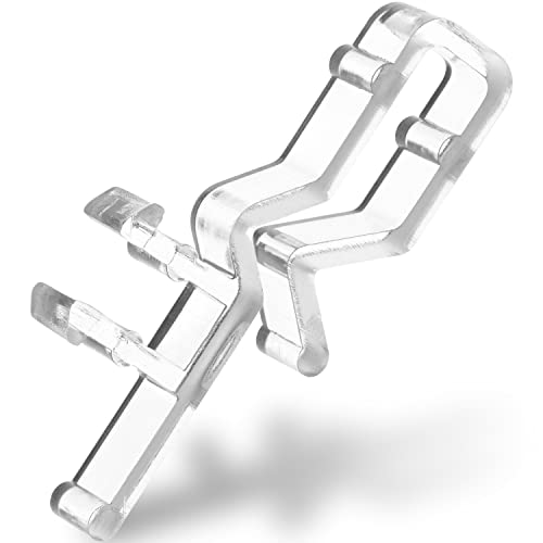 Clip per mantovana per tende, 20 pezzi, clip per tende