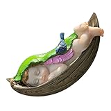 Figurine d'ange suspendue : un design créatif et beau la rend attrayante et a de bons effets décoratifs, apportant plus de plaisir.