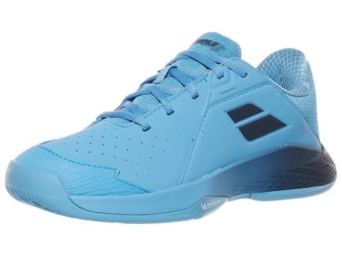Babolat, Zapatillas de Tenis Propulse JR AC B, Talla 35.5 Color Drive Blue, Amortiguación EVA Gruesa, Suela Michelin para Agarre óptimo, Diseñadas para jóvenes competidores, EU