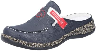 Rieker Dames 46393 klompen, zwart zwart 00, 39 EU