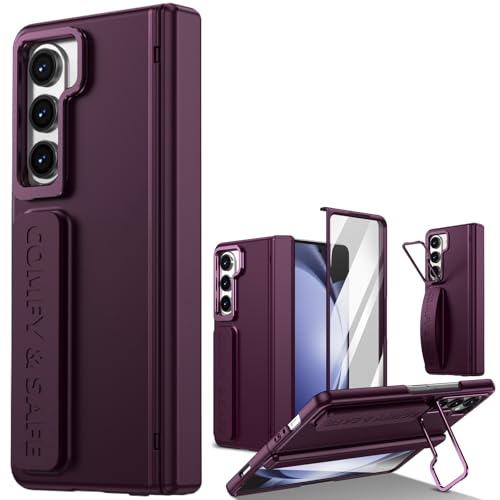 Coque Galaxy Z Fold 5 pour photographe nomade avec étui bracelet et dragonne