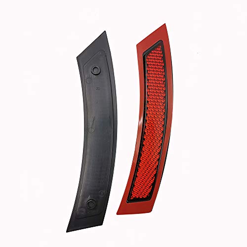 Image of 2pcs for BMW E92 E93 3 Series 2DR 2007-2013 Front Side Marke Fender Bumper Reflector (RED Lens)
