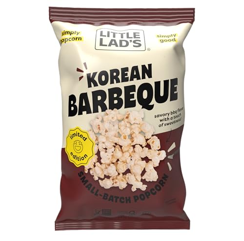 Little Lad’s Healthy Popcorn - Vegan, Gluten-Free, Non-GMO Popcorn with