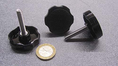 18-8 SS Rosette Head Thumb Screws FT 1/4"-20 x 1.25" Length 10 Pcs