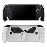 Schutzhülle für ROG, Spielkonsolen-Schutzhülle mit Ständer, mit weichem TPU, faltbares Design für ROG für Xbox Ally-X (weiß)