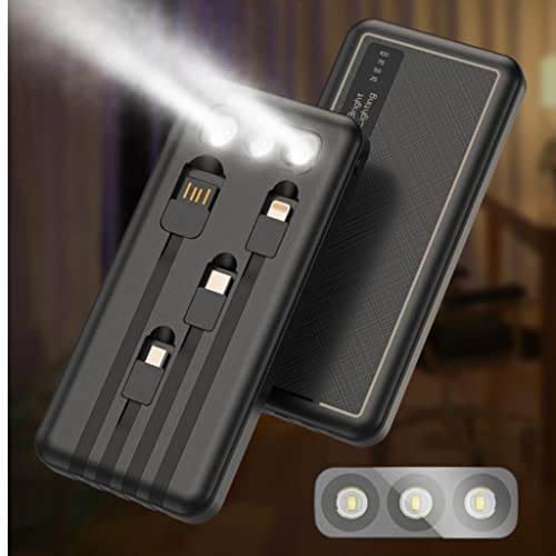 Power bank XCC soluciona falta de batería con seis salidas y cables integrados 3