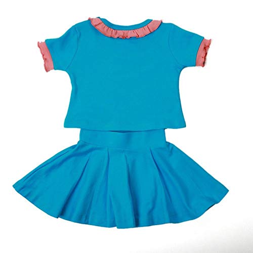 Image of Joy 'n' Me JOYNME Girls Clothing Baby Girl Ariya Cotton Set Color- Blue, Pink, Yellow