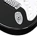 Saicool 39 Inch Full Size Electric Guitar Beginner Kit Complete Starter Kit Bundle with 10w Amplifie, Carry Bag, Strap, Strings, Pick, for Music Lover Beginner, Black