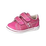 RICOSTA Baby Mädchen Low-Top Sneaker Nippy,Kinder Lauflernschuhe,WMS:Mittel,lose Einlage,Turnschuhe,Laufschuhe,Klettschuhe,pop (321),21 EU