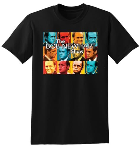 ddAWESDXZ BOB NEWHART Show T Shirt 4k bluray DVD Cover Black XXL