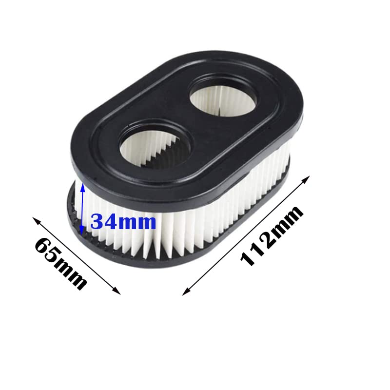 CTRICALVER 3 Pcs Lawn Mower Air Filter,Garden Lawn Air Cleaner Tool, Replace Air Filter Cleaner Cartridge - Image 2