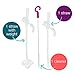 b.box Sippy Cup Replacement Straw Pack | Includes 1 Standard Straw, 1 Weighted Straw, and 1 Cleaning Brush | Fits b.box Sippy Cups