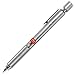Uni M71010.26 Shift Pipe Lock Drafting 0.7mm Pencil, Silver Body with Orange Accent (M71010.26)