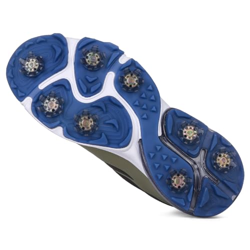 Image of THESTRON New Men Golf Shoes 8 Spikes Professional Outdoor Golf Sport Sneaker for Men
