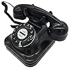 ZHY Zwarte Kleur Vintage 1960 Stijl Roterende Retro Oude Modieus Roterende Wijzerplaat Thuis Telefoon