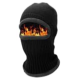 AYPOW Pasamontañas Térmico de Invierno Mascarilla Moto para Hombre Mujer Braga Cuello Balaclava Forro Polar Transpirable Gorro Cálido Mascarilla Moto Deportes Esquí Ciclismo Snowboard Bicicleta Pesca