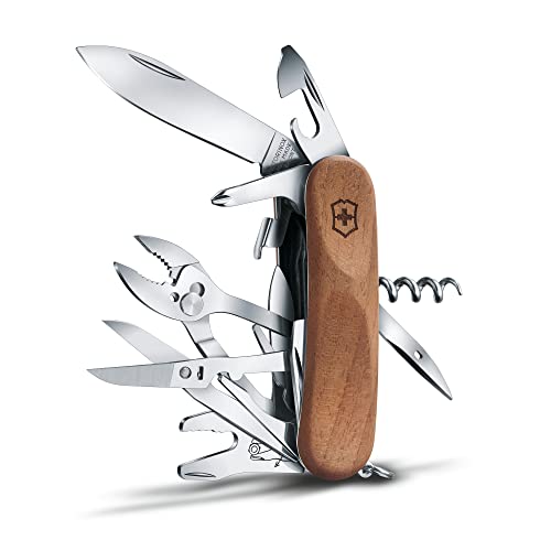 Victorinox Swiss Army Evowood S557 Faca de bolso médio madeira 85 mm