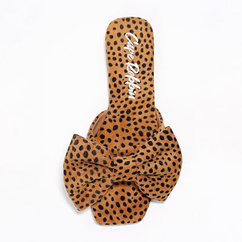 Cape Robbin Juju Sandals Slides for Women, Womens Mules Slip On Shoes with Bow - Sandals Slides for Women, Womens Mules Slip On Shoes with Bow4