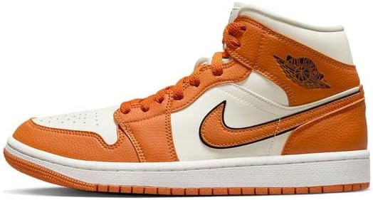 Nike Jordan Mid Women's Basketball Shoes, Iris Whisper/Siren Red, 37 EU, Black, 9