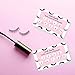 BELOEN Lash Extension Loyalty Punch Cards 10% and Free | Package of 50 | False Lash, Pink Size 3.5 x 2
