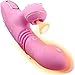 Sex Toys Pleasure USB Rechargeable 7 Modes Powerful Tongue Suck & Thrust Sucker G S-po-t C-L-i-t Stimulation Sucking Toys for Women Couples Waterproof，Gifts for Women 5ODC0