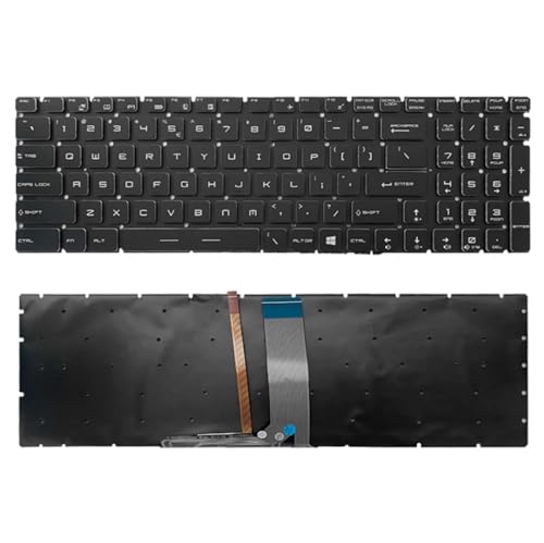 Clavier AZERTY pour MSI GP65 GE75 RGB touches de rechange pour PC portable
