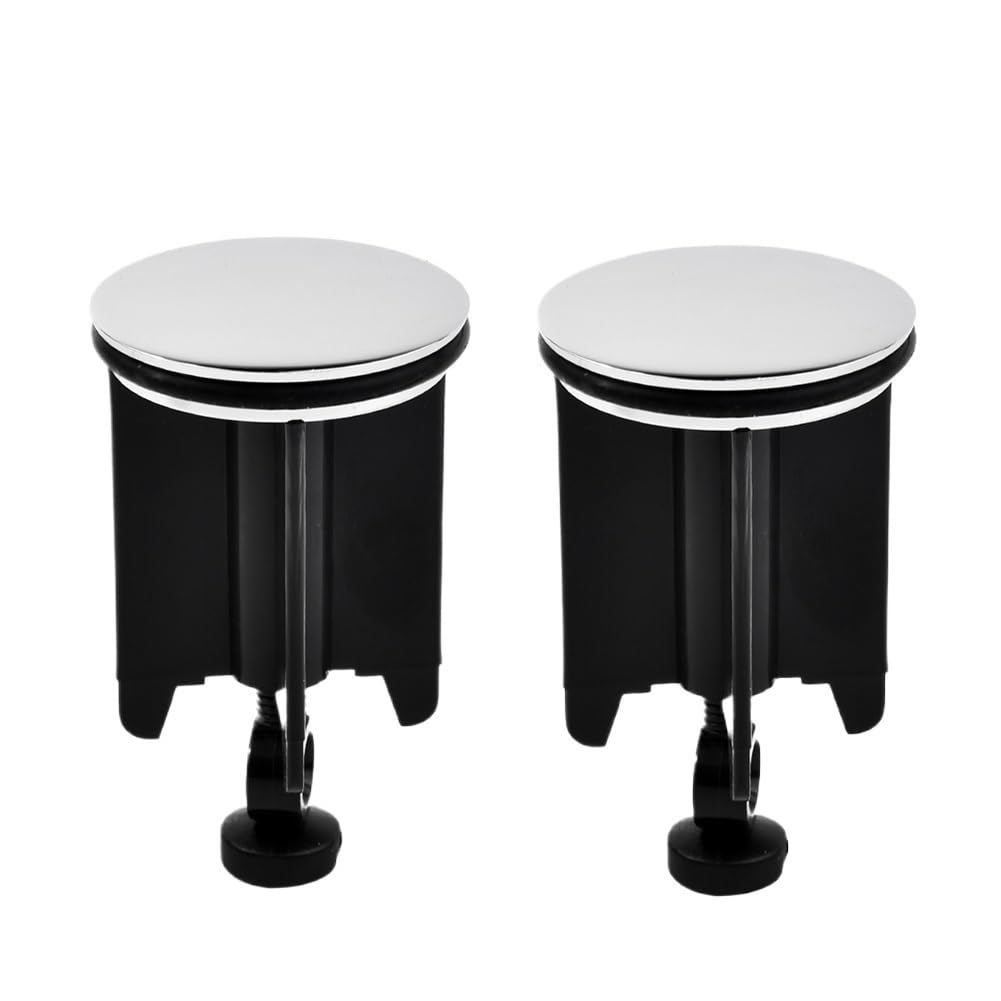 Waschbeckenstöpsel Universal Kupfer Abdeckung Waschbecken Badezimmer 40 mm Pop-Up-Stöpsel Ersatz Ablaufstopfen Badezimmer Wasserhahn Befestigung (5 Stück)