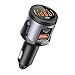 Produktbild Bluetooth FM Transmitter, Hotchy Bluetooth V5.0 Auto Radio Mikrofon Adapter mit PD 18W & QC3.0 Anschlüsse Schnellladung