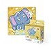 Dodo D300162 Puzzle de Elefante Educativo 16 Piezas, Varios