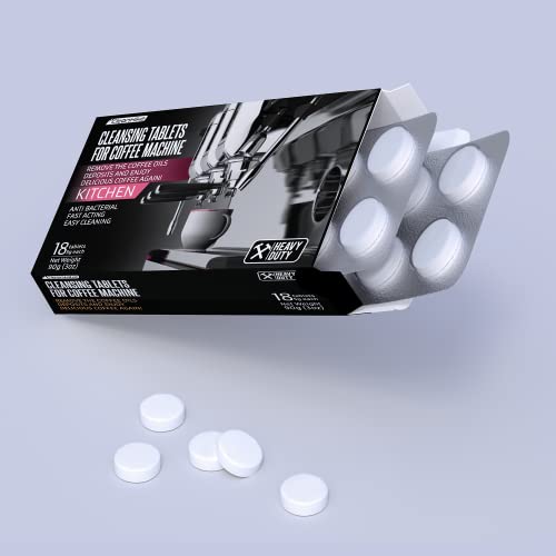 Cleanhike Espresso Machine Cleaning Tablets - (54 Tabs, 3 Boxes) For Breville, Jura, Miele, And Universal Coffee Machine For All Brands - Heavy Duty Professional Coffee Grease And Residue Cleaner For Baristas #TOP7