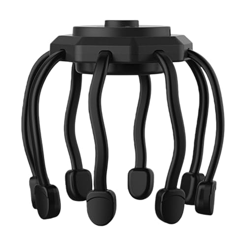 Massaggiatore Elettrico A ragnos Per La Testa, Polpo Massaggiatore Elettrico Testa, Grattino Automatico Polpo 360°, 8 Nodi Di Massaggio 3 Modalità, Antistress E Stimolazione Del Cuoio Capelluto