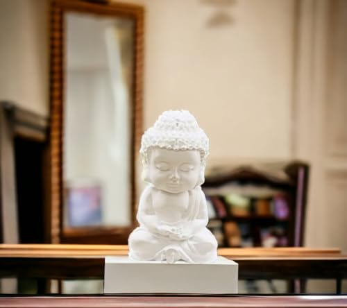 Image of Vanli Miniature Buddha Idol /Statue /Showpiece for Home, Car & Office Decor (Combo of Both)