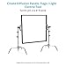 PROAIM Framax Scrim Jim Frame (4 x 4') for Photographers & Filmmakers. Lighting Control Kit of Four 46