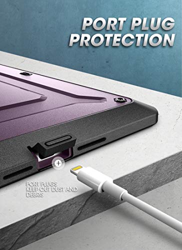 Image of SUPCASE Designed for iPad 10.2 2019 Case, [Unicorn Beetle Pro Series] with Built-in Screen Protector and Dual Layer Full Body Rugged Protective Case for iPad 7th Generation (Violte)