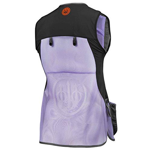 Beretta Women's Silver Pigeon Evo Range Hunting Ambidextrous Vest, Gray/Lavender, Xx-Large #TOP1