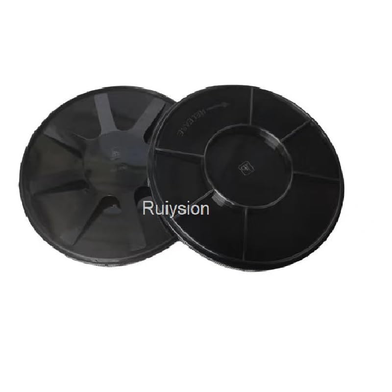 Image of 4 inch Anti-Static Wafer Round Conductive Black Polypropylene Wafer Carriers 4 inch 10 pcs
